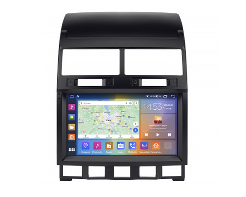 Штатная магнитола Lesko для Volkswagen Touareg I Рестайлинг 2006-2010 экран 9" 2/32Gb CarPlay 4G Wi-Fi GPS Prime
