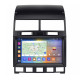 Штатная магнитола Lesko для Volkswagen Touareg I Рестайлинг 2006-2010 экран 9" 2/32Gb CarPlay 4G Wi-Fi GPS Prime