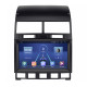 Штатная магнитола Lesko для Volkswagen Touareg I Рестайлинг 2006-2010 экран 9" 4/64Gb 4G Wi-Fi GPS Top