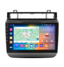 Штатная магнитола Lesko для Volkswagen Touareg II Рестайлинг 2014-2018 экран 9" 4/64Gb CarPlay 4G Wi-Fi GPS Prime