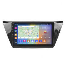 Штатная магнитола Lesko для Volkswagen Touran III 2015-н.в. экран 10" 4/64Gb CarPlay 4G Wi-Fi GPS Prime