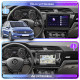 Штатная магнитола Lesko для Volkswagen Touran III 2015-н.в. экран 10" 4/32Gb 4G Wi-Fi GPS Top