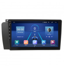 Штатная магнитола Lesko для Volvo S60 I Рестайлинг 2004-2009 экран 9" 6/128Gb 4G Wi-Fi GPS Top