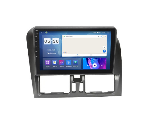 Штатная магнитола Lesko для Volvo XC60 I 2008-2013 экран 9" 4/64Gb CarPlay 4G Wi-Fi GPS Prime