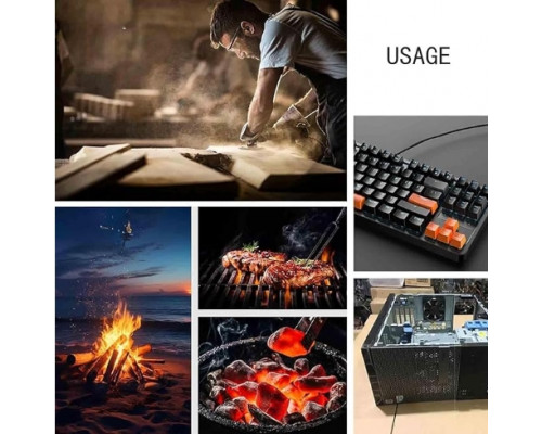 Вентилятор Turbo Jet Fan Violent X3 ручний надпотужний вентилятор акумуляторний від USB - Black