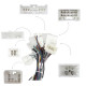 Адаптер штатного усилителя FEELDO Toyota Land Cruiser Prado 120 2002-2009 Lexus GX 470 2002-2009 CAN-BUS (7449)