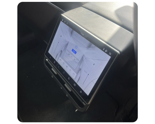 Мультимедийный экран Mekede MTS1 8,66" для Tesla model 3 Y для пассажира Android Car-Play + Android auto с Управление климатом Prime 4/64 Car-Play 4G