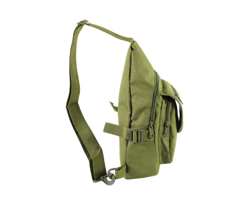 Рюкзак тактический на одно плечо AOKALI Outdoor A32 Green
