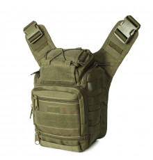 Сумка тактическая через плечо AOKALI Outdoor A25 Green