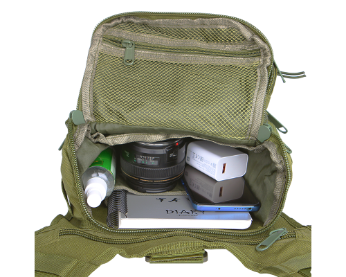 Сумка тактическая через плечо AOKALI Outdoor A25 Green