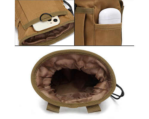 Сумка тактическая на пояс AOKALI Outdoor B22 Sand