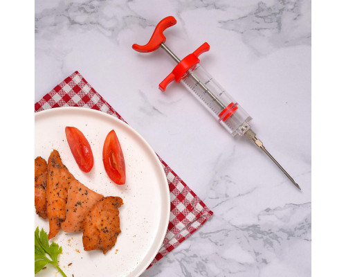 Кухонный шприц для маринования мяса и птицы, инжектор для соусов