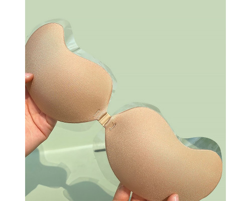 Бюстгальтер-невидимка Fly Bra G00D88 с эффектом Рush Up без бретелей Бежевый B