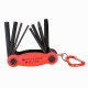 Мультитул West Biking YP0719243 карманный набор инструментов для велосипеда Red