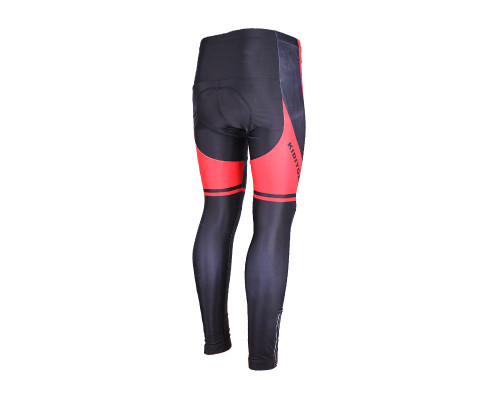Вело костюм для мужчин KIDITO KM-CT-09202 кофта с длинным рукавом штаны Red XL