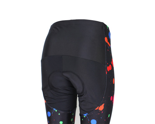 Вело костюм женский Siilenyond SW-CT-05702 Graffiti длинный рукав штаны 3XL