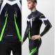 Вело костюм для мужчин X-Тiger XM-CT-013 кофта с длинным рукавом штаны Green M