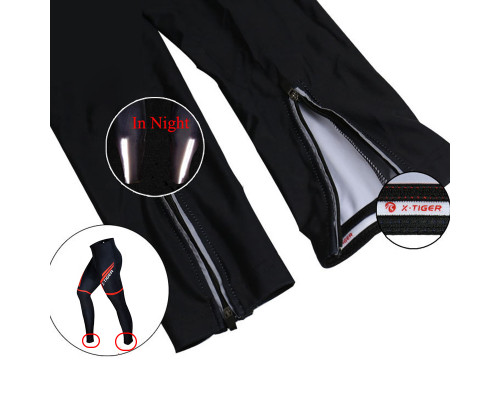 Вело костюм для мужчин X-Тiger XM-CT-013 кофта с длинным рукавом штаны Red XXL