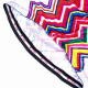 Вело костюм женский X-Тiger XW-CT-155 кофта с длинным рукавом штаны Multicolor Zigzag 3XL