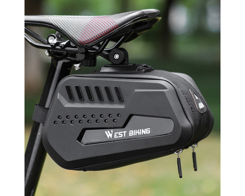 Велосумка West Biking YP0707306 сумка под седло велосипеда Black