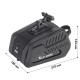 Велосумка West Biking YP0707306 сумка под седло велосипеда Black