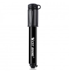 Насос велосипедный West Biking 0711069 Ручной Black