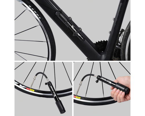 Насос велосипедный West Biking 0711069 Ручной Black
