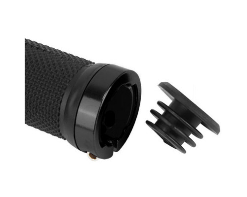 Резиновые грипсы / Велосипедные ручки West Biking 0804004 Black