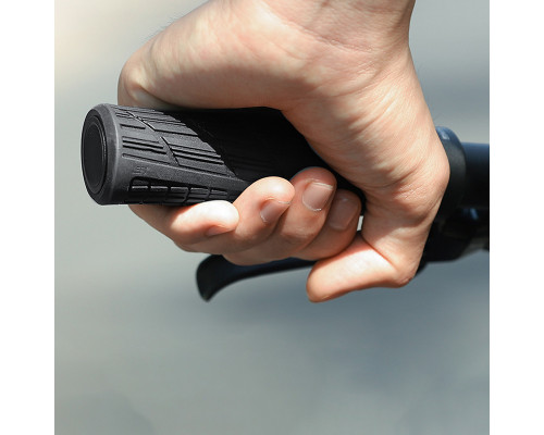 Грипсы велосипедные West Biking YP0804063 с двумя замками ручки на руль Black