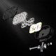Светодиодная фара DXZ 55C-BW-T9 9 LED водонепроницаемая White+Yellow