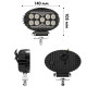 Светодиодная фара DXZ 55C-BW-T9 9 LED водонепроницаемая White+Yellow