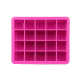 Силиконовая форма для льда CUMENSS AI-820 Cube 20 Pink