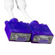 Переходник мультимедийный VGA mother to 2xVGA father