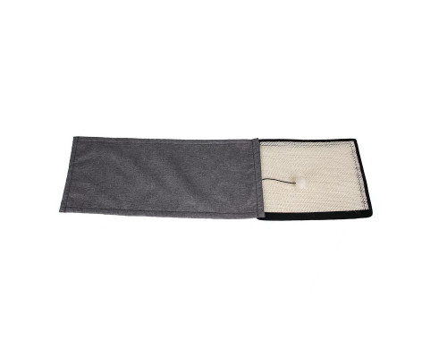 Коврик-дряпка для кота SY-2023-1206 на диван защита от царапин Gray 71*30*1 см