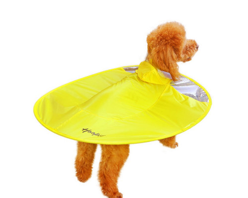 Дождевик для собак Hoopet HY-1555 Yellow XXL