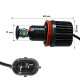Автомобильная светодиодная лампа для фар противотуманная DXZ BMW angel eyes 40W H8 BMW E91 E92 E93 LED