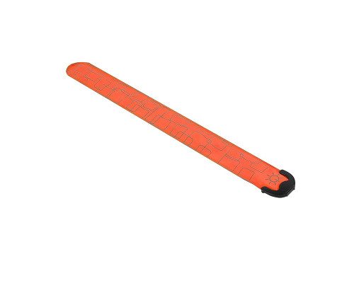 Светодиодный LED браслет на руку AY-062 для бега спорта USB аккумуляторный Orange