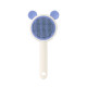 Расческа для шерсти животных DT-1152  Blue + White