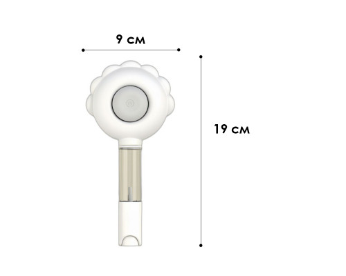 Расческа- спрей для шерсти животных DT-1181 White