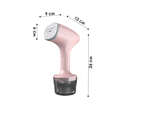Отпариватель для одежды ручной утюг AL-8005 1000W Pink