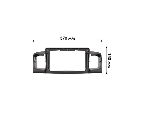 Переходная рамка BYD F3 2005-2013 (6578) 9"