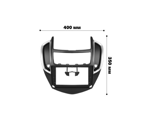Переходная рамка Chevrolet Trax 2013-2017 (7054) 9"
