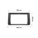 Переходная рамка Chrysler Grand Voyager 2011-2019 Town & Country 2011-2016 Dodge Grand Caravan 2011-2020 (7264) 9"