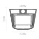 Переходная рамка Chrysler Sebring 3 2006-2010 (7263) 9"