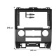 Переходная рамка Ford Escape 2007-2012 Mazda Tribute 2008-2012 Mercury Mariner 2008-2010 (6925) 9"