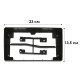 Переходная рамка Hyundai Elantra (XD) 2000-2010 Avante (XD) 2000-2006 9" (4673)