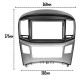 Переходная рамка Hyundai Grand Starex H1 2015-2020 (6785) 9"