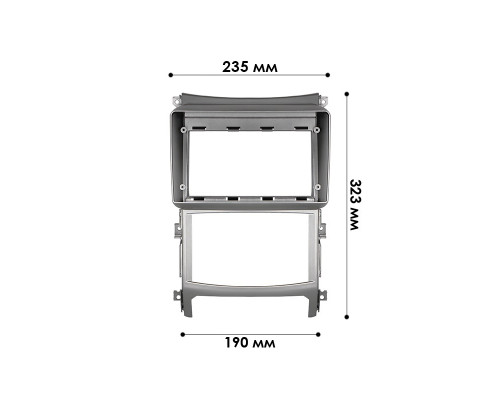 Переходная рамка Hyundai IX55 2008-2012 Veracruz 2007-2012 (7453) 9"