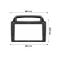Переходная рамка Kia Carnival 2006-2014 (7279) 9"