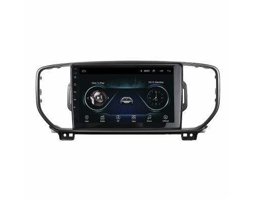 Переходная рамка Kia Sportage 4 2015-2018 9" (TK 0033) Black